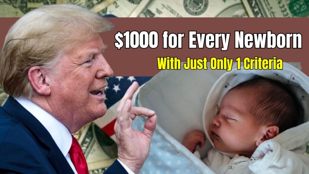 $1000 Baby Benefits for Every Newborn