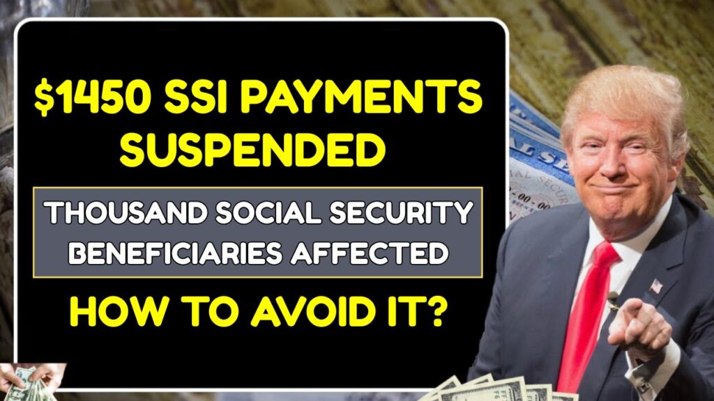 $1450 SSI Payments Suspended
