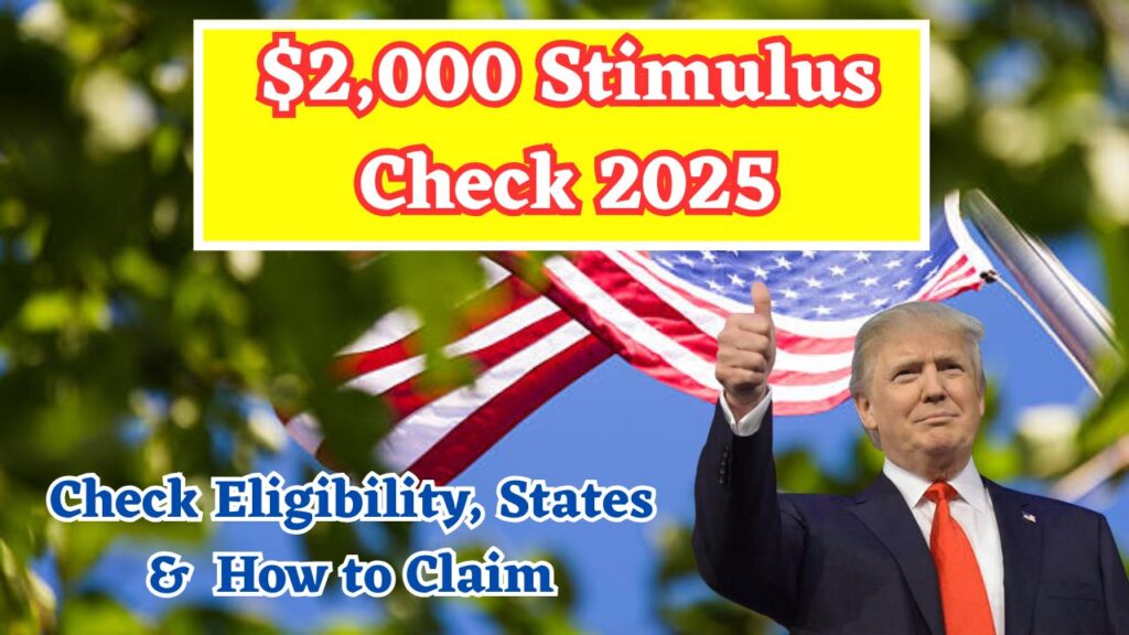 $2,000 Stimulus Check 2025