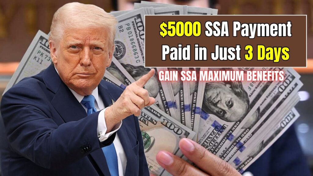 5000 SSA Payment