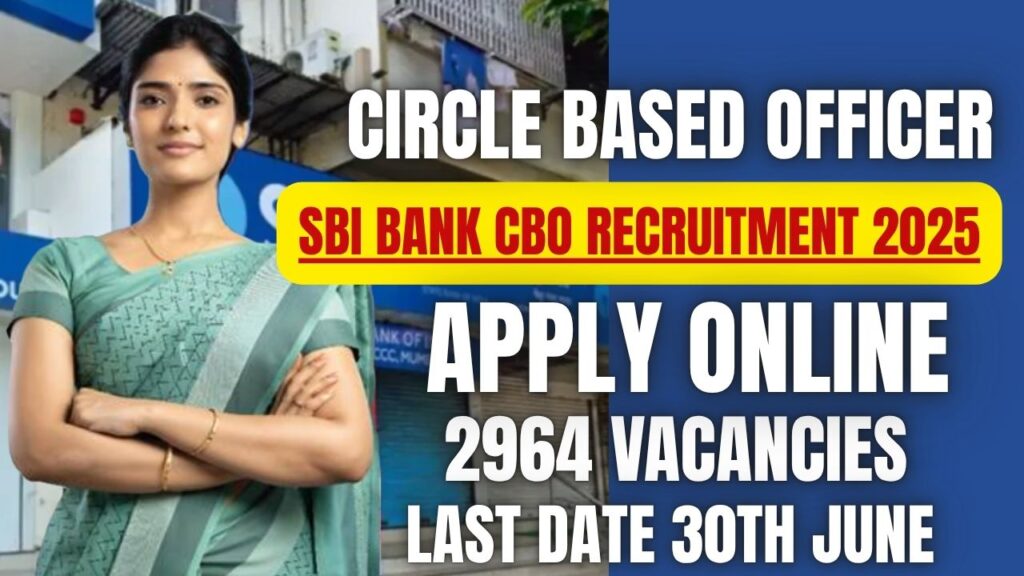 SBI Bank CBO Recruitment 2025