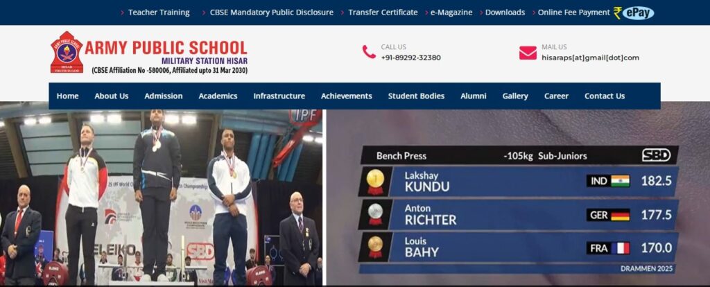 AWES Army School Teacher Recruitment 