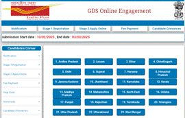 Indian Post GDS 4th Merit list 2025 {Out}: Check direct link to Download State Wise pdf 2 image 2