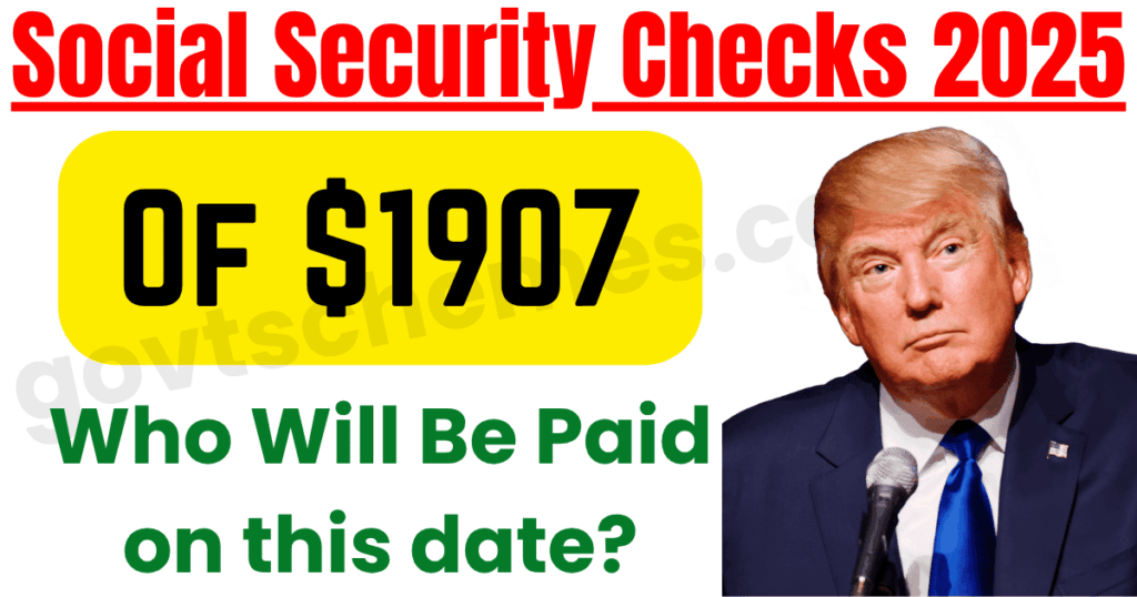 Social Security Checks 2025